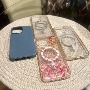 Coach, OtterBox Set 4 Iphone Cases